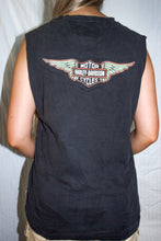 Load image into Gallery viewer, Vintage Harley Davidson Tank - Logo with Wings
