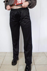 Vintage Tracksuit Pants - Black and Grey