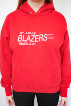 Load image into Gallery viewer, Vintage Hoodie -St. Louis Blazers Track Club
