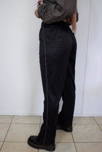 Load image into Gallery viewer, Vintage Tracksuit Pants - Black and Grey
