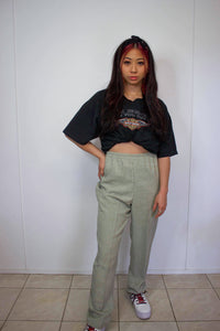 Vintage Trousers - Sage Green